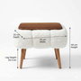 Atelier Del Sofa Papatya Mesa Lateral Blanca